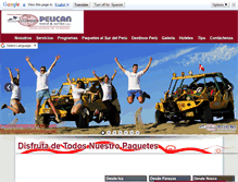 Tablet Screenshot of pelicanperu.com